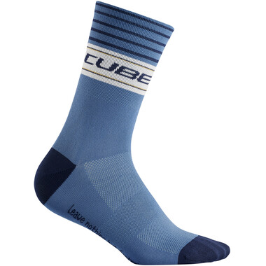 Socken CUBE HIGH CUT BLACKLINE Blau/Weiß 2023 0